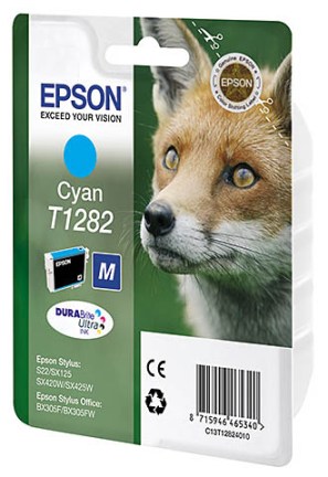 Картридж EPSON T12824 Cyan