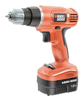 Дрель аккумуляторная BLACK&DECKER EPC12CA