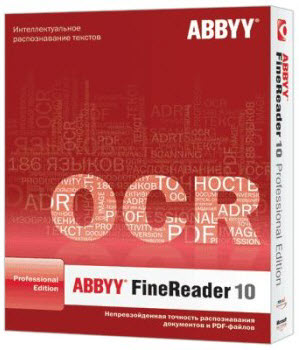 Продукт программный  ABBYY  FineReader 10 Professional Edition