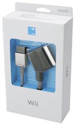 Кабель Nintendo Wii RGB Cable белый
