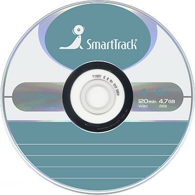 DVD-RW SMART 4,7Gb 4x slim