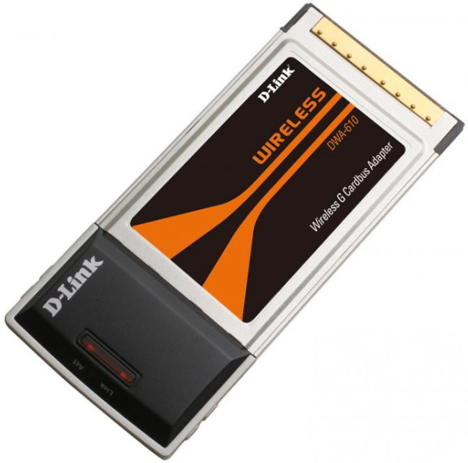 Сетевой адаптер D-LINK CardBus 802.11g 108G