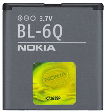 Аккумулятор NOKIA BL-6Q