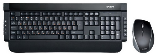 Клавиатура и мышь SVEN 4500