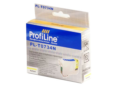 Картридж PROFILINE Epson T0734 Yellow