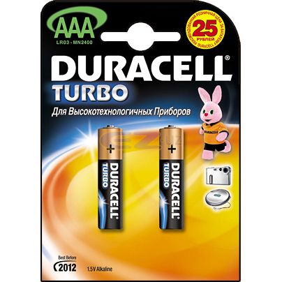 Элемент питания DURACELL LR-03