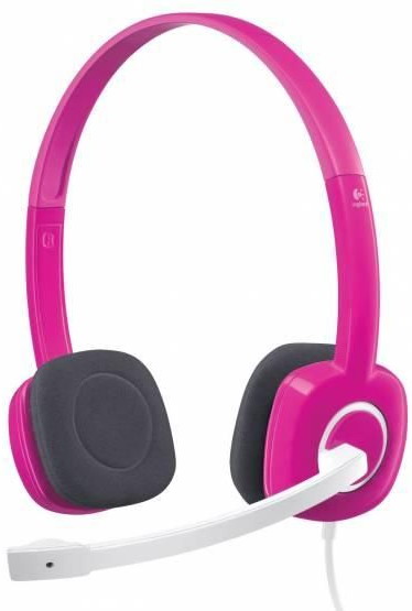 Наушники с микрофоном LOGITECH Headset H150 Cranderry