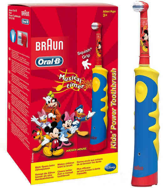 Зубная щетка BRAUN D10.513K Mickey Kids
