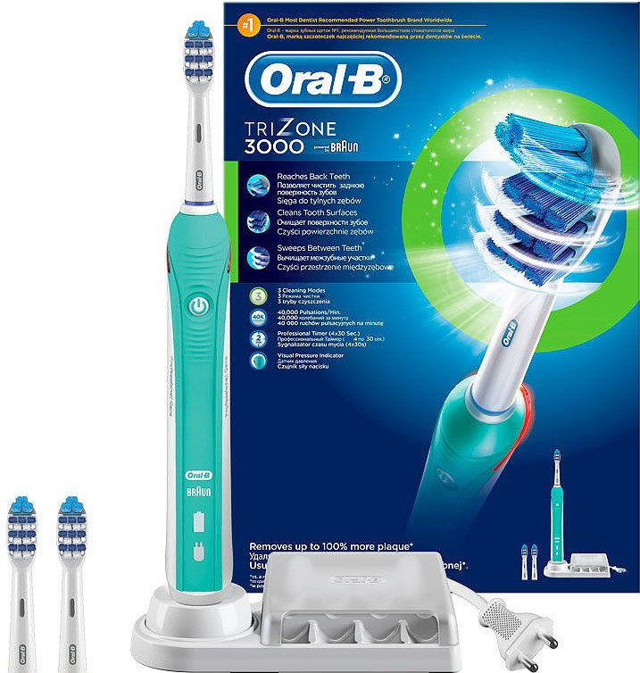 Зубная щетка BRAUN D20.535.3 TriZone