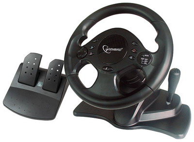Руль GEMBIRD STR-ShockForce-M