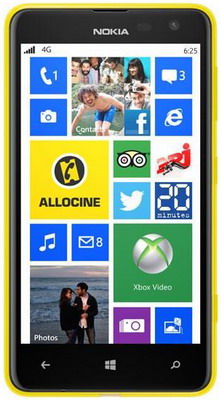 Смартфон NOKIA 625 Yellow