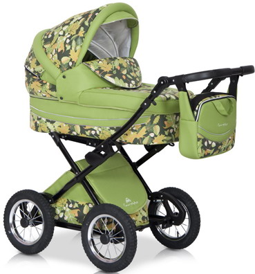 Коляска CARETTO Angel leaves collection
