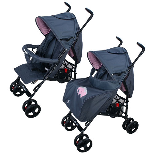 Коляска ЕДУ-ЕДУ Е-1266 zoo luxe
