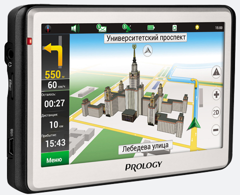 GPS-навигатор PROLOGY iMAP-5500