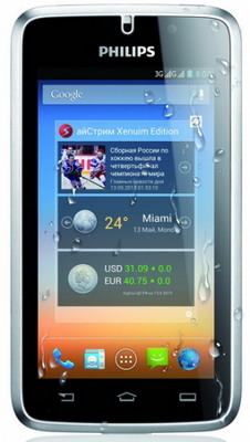 Смартфон  PHILIPS  W8500 Dark grey
