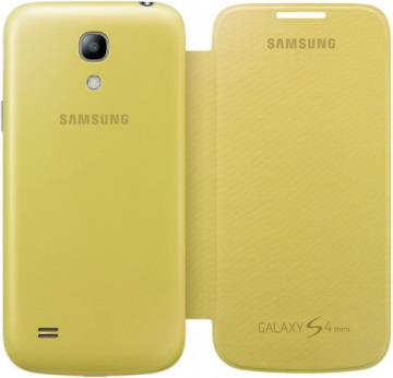 Чехол  SAMSUNG  I9192 желтый (EF-FI919BYEGRU)