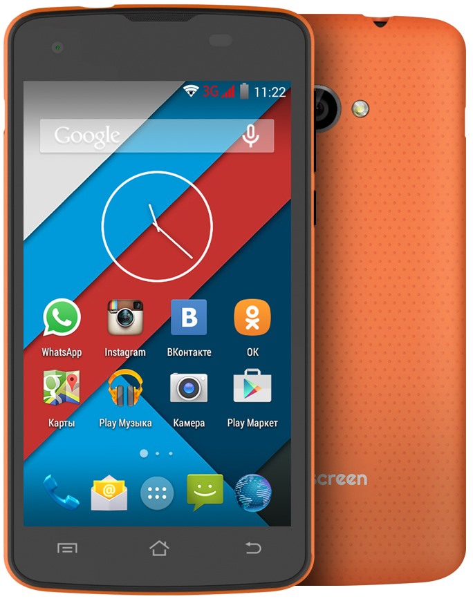 Смартфон HIGHSCREEN Spark 2 orange