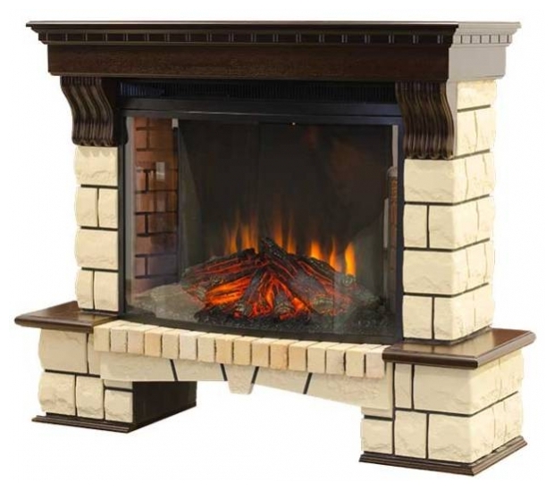 Электрокамин REAL FLAME Stone NEW F33 + Firespace 33 W IR