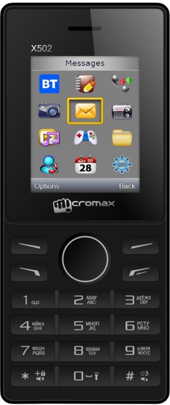 Мобильный телефон MICROMAX X502