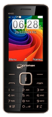 Мобильный телефон MICROMAX X2420