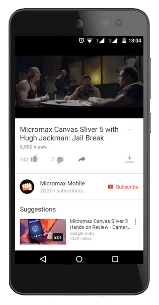 Смартфон MICROMAX E313