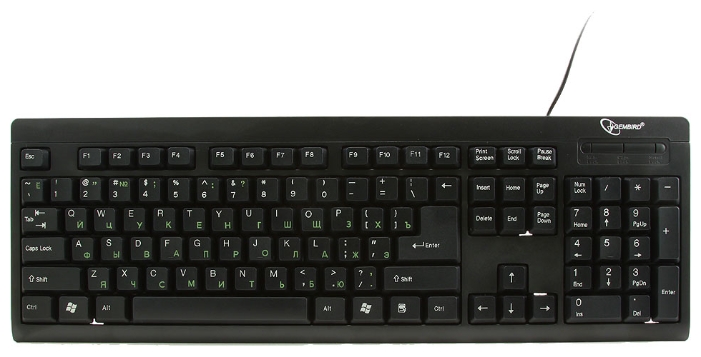 Клавиатура GEMBIRD KB-8300BL-R