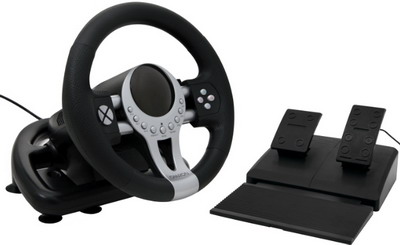 Руль  CANYON  Wired Steering Wheel black retail (Z4CNGGW04N)