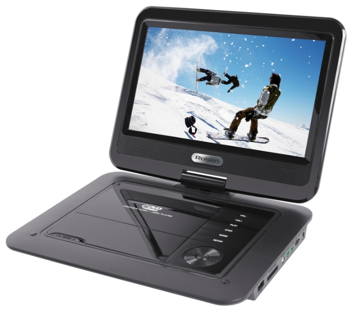 Портативный DVD плеер ROLSEN RPD-10D01A