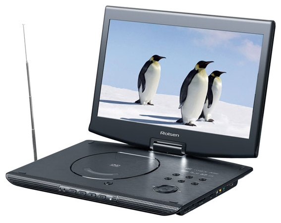 Портативный DVD плеер ROLSEN RPD-15D09G