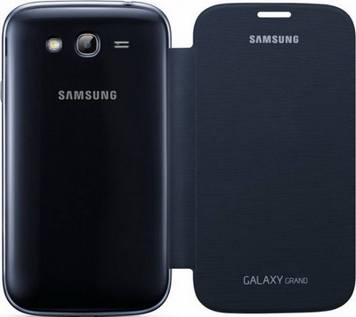 Чехол  SAMSUNG  i9082 синий (EF-FI908 BLE)