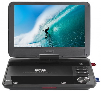 Портативный DVD плеер ROLSEN RPD-10D08D
