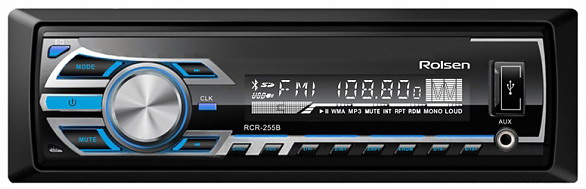 Автомагнитола USB ROLSEN RCR-255R
