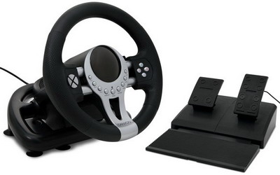 Руль  CANYON  Wired Steering Wheel black retail (Z4CNGGW05N)