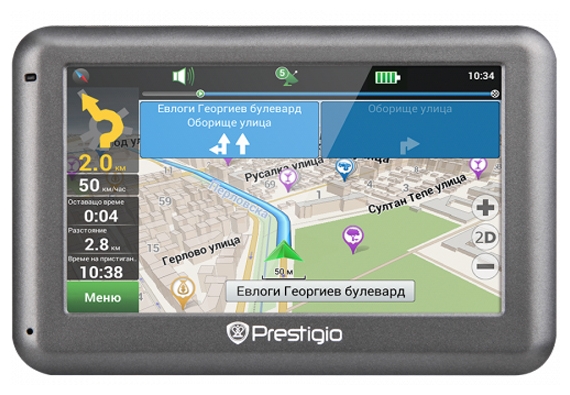 GPS-навигатор PRESTIGIO 4055