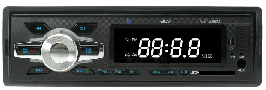 Автомагнитола USB ACV AVS-1509BM