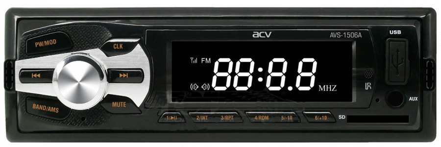 Автомагнитола USB ACV AVS-1506A