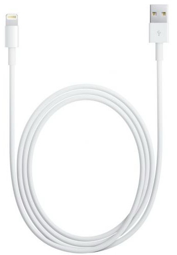 Кабель  GEMBIRD  iPhone 5  Lightning 1м white