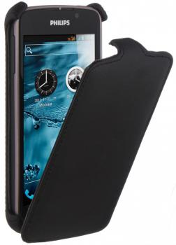 Чехол-книжка  iBOX  Premium Philips W832 черный