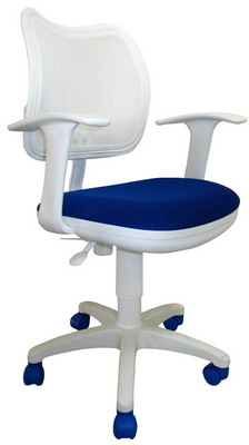 Кресло офисное БЮРОКРАТ CH-W797 WH/TW-10