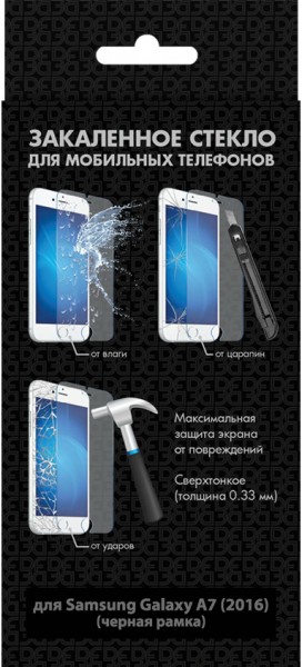Стекло защитное DF Samsung Galaxy A7