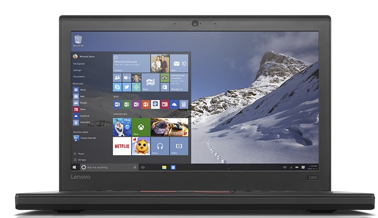 Ноутбук LENOVO X260