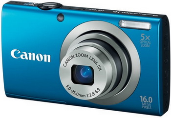 Фотоаппарат  CANON  A2300 IS синий