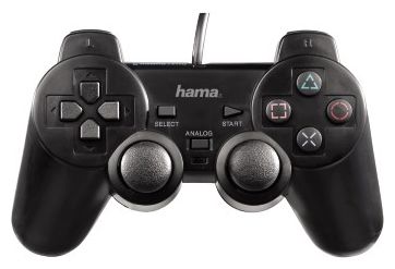 Контроллер HAMA Black Force для Sony PS2