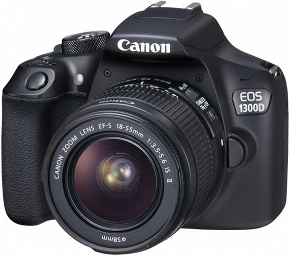 Фотоаппарат CANON EOS 1300D Kit 18-55 IS II