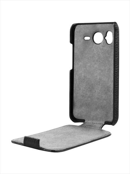 Чехол  CLEVER CASE  Leather Shell HTC One черный