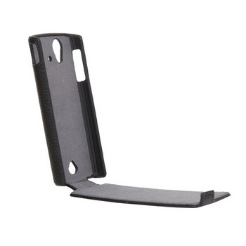 Чехол  CLEVER CASE  Leather Shell Sony C6603  Xperia Z черный