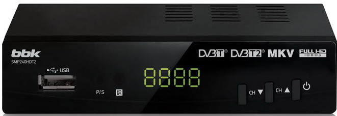 Ресивер цифровой BBK SMP-240HDT2