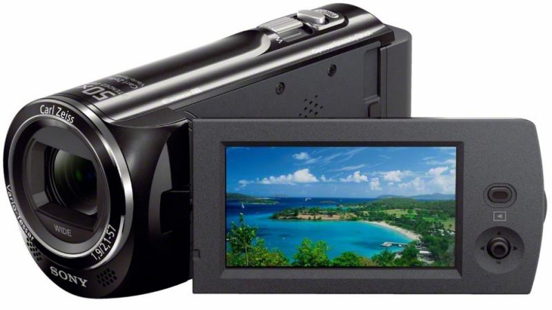 Видеокамера  SONY  HDR-CX280E черный
