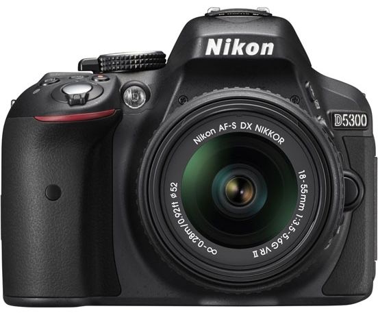 Фотоаппарат NIKON D5300 Kit 18-55 VR II + 55-200 VR II