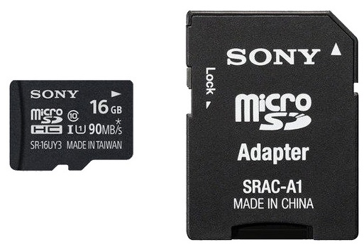 SD micro карта SONY SR16UY3AT